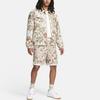 Nike DNA Logo Embroidered All Over Print Drawstring Moisture-Wicking Comfortable Basketball Shorts Men Shorts Light-Brown FN2680-104