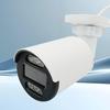 4MP Wired POE Camera, IP66 Waterproof, High-Definition, Dual-Light Night Vision