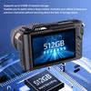 50MP 5K Digital Photography Camera, 50x Zoom, 4-inch Screen, WiFi, Infrared Night Vision, 4800mAh, 15W Starlight, Optical Zoom, 512GB, 4800mAh, 5G