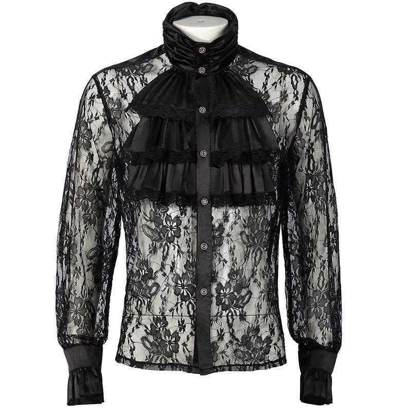 Man Yi Shang Pirate Vampire Gothic Renaissance Shirt