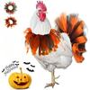 1× Halloween Christmas Pet Collar Chicken Duck Goose Dog Cat Tulle Scrunchie Neck Collar Pumpkin Bell Festival Costume Accessory