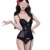 Sex Underwear Uniform Temptation Fish Bone Girdle Suspender Set Small Chest Gathering Sexy Underwear Pure Desire Free