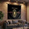 1 Stück Fulham Wappen Wandteppich, Einzigartiges Design Wandteppich, Wanddekoration für Schlafzimmer, Wohnzimmer, Spielzimmer, Herzliche Fan-Feiertagsgeschenke