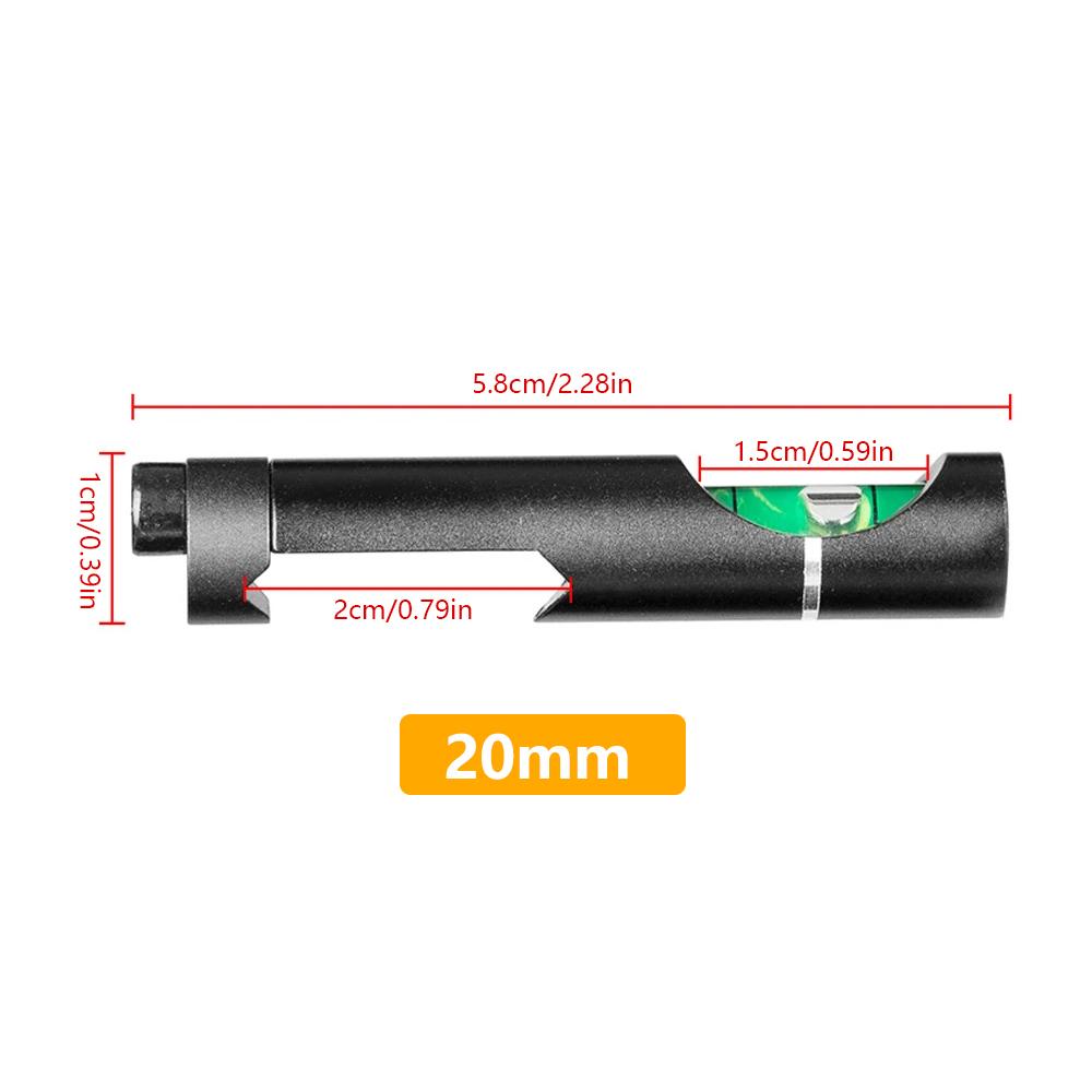 Hunting Spirit Bubble Level Optical Scope Mounts for 11mm/20mm Picatinny Rail Rifel Scope Leveling Tool Kit Hunting Accessories
