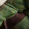 2025 New Green Print Square Scarf Simulated Silk Thin Satin Neck Scarf Elegant Ladies Professional Decorative Small Scarf