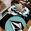 V-Volcoms Door Mat Washable Non-Slip Living Room Sofa Chairs Area Mat Kitchen Toilet Rug