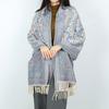 New jacquard fringed scarf travel wear cape women's outer shawl windproof warm scarf