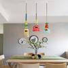 Nordic Color Candy Pendant Lights modern Living Room Bedroom Children's Room Single Head Glass Hanging Lamps Home Decor Fixtures