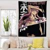 Anime Figure Mirai Nikki The Future Diary Anime Tapestry Hippie Flower Wall Carpets Dorm Decor Cheap Hippie Wall Hanging