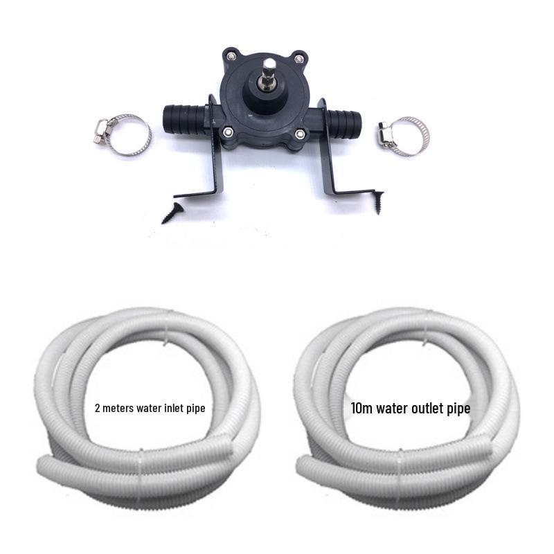 Compact Household Self-Priming Electric Pump for Water, Oil, and Diesel