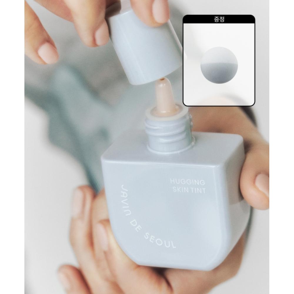 

Javin De Seoul Hugging Skin Tint 5color+Hugging Puff Ball 01 Airy Bloom