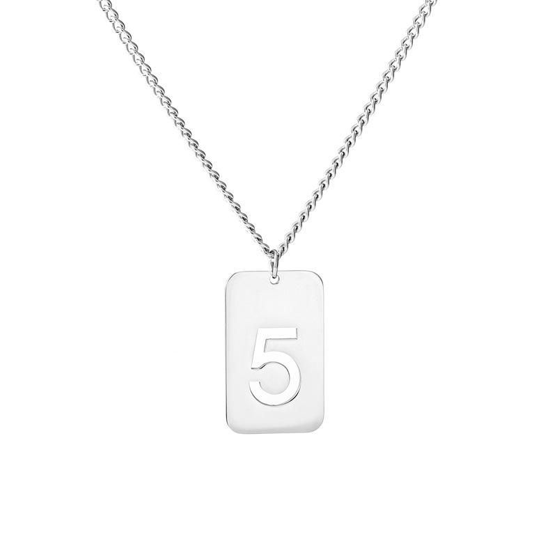 Arabian Military Brand Digital Necklace Men's and Women's Trendy Necklace