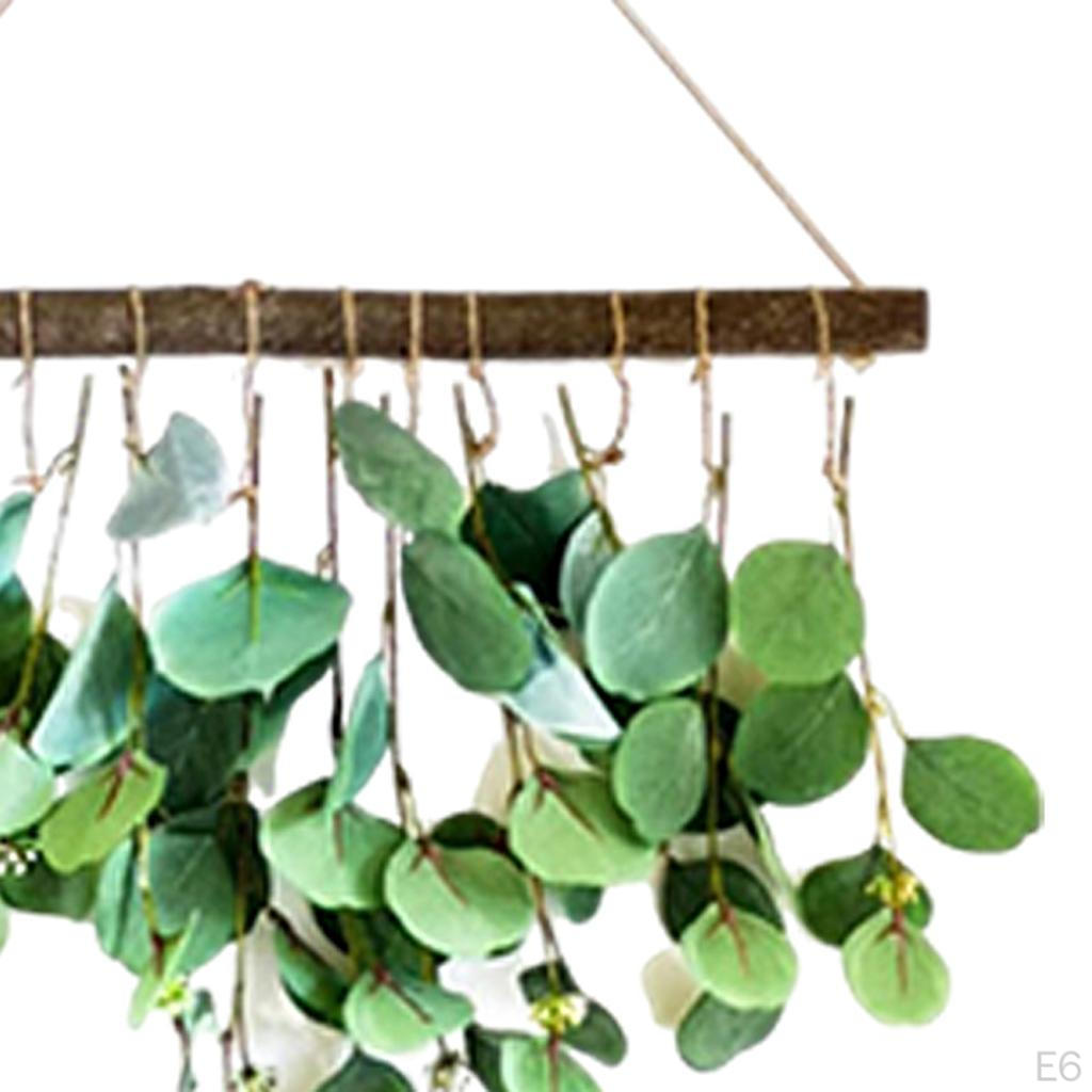 1 Piece Artificial Eucalyptus Greenery Hanging Wall