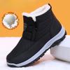 Snow Boots, Fleece and Thickened Cloth Shoes, Men's Cotton Shoes, Anti-slip Shoes