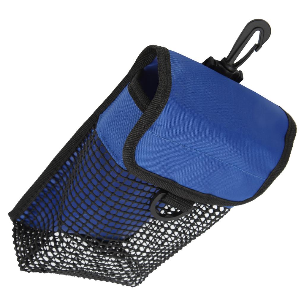 21x14cm Portable Diving Mesh Gear Bag with Buckle Lightweight Underwater Marker Mesh Pouch