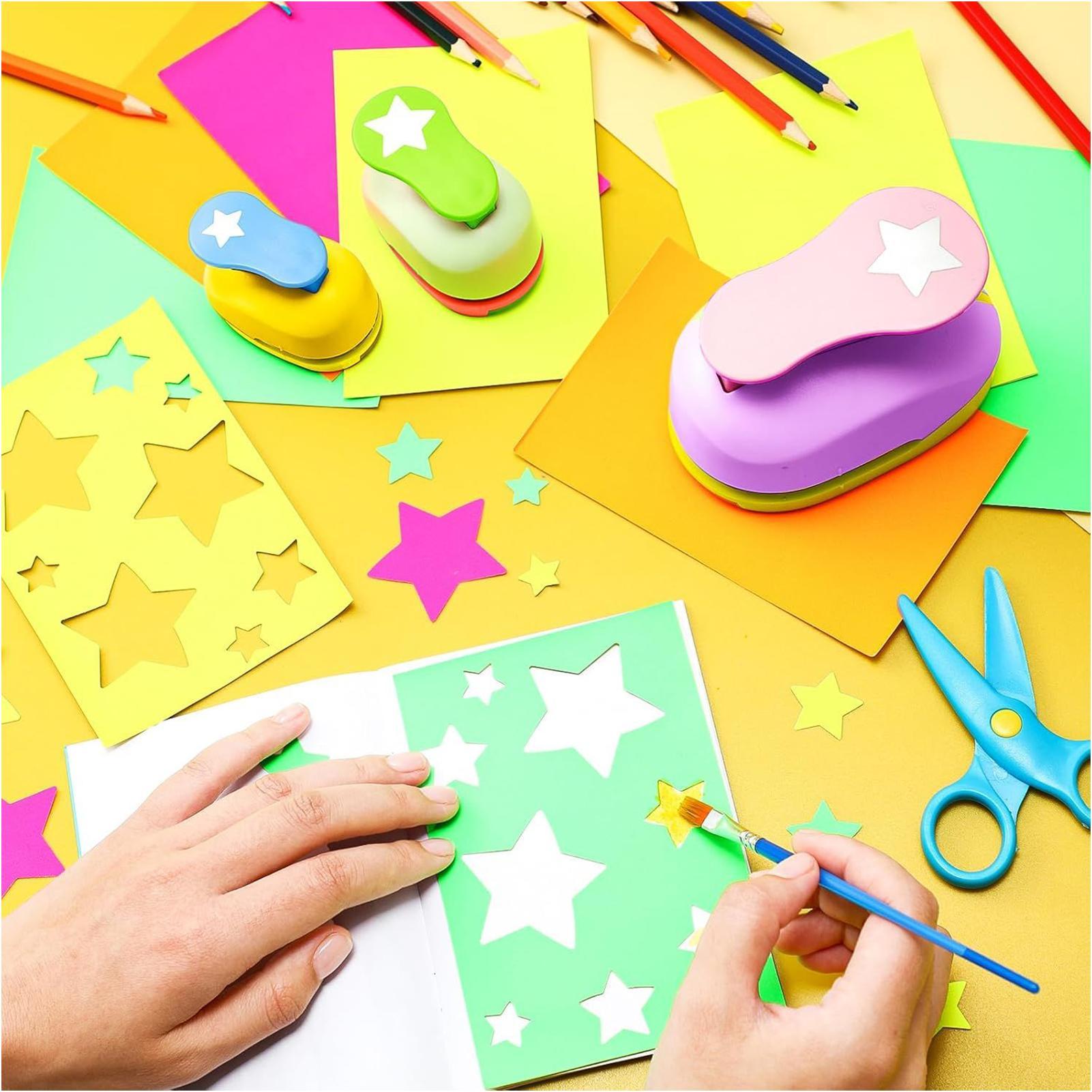 Star Punch DIY Embossing Punches Scrapbooking Machine Paper Cutting Hole Punch labor saving Rounder Cutter China Mainland