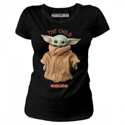 Star Wars The Mandalorian Womens/Ladies The Child Logo T-Shirt