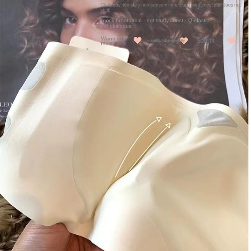 Dámské sexy podprsenka bez ramínek protiskluzová pevná neviditelná podprsenka push up bezdrátové bezešvé spodní prádlo bez ramínek spodní prádlo bralette