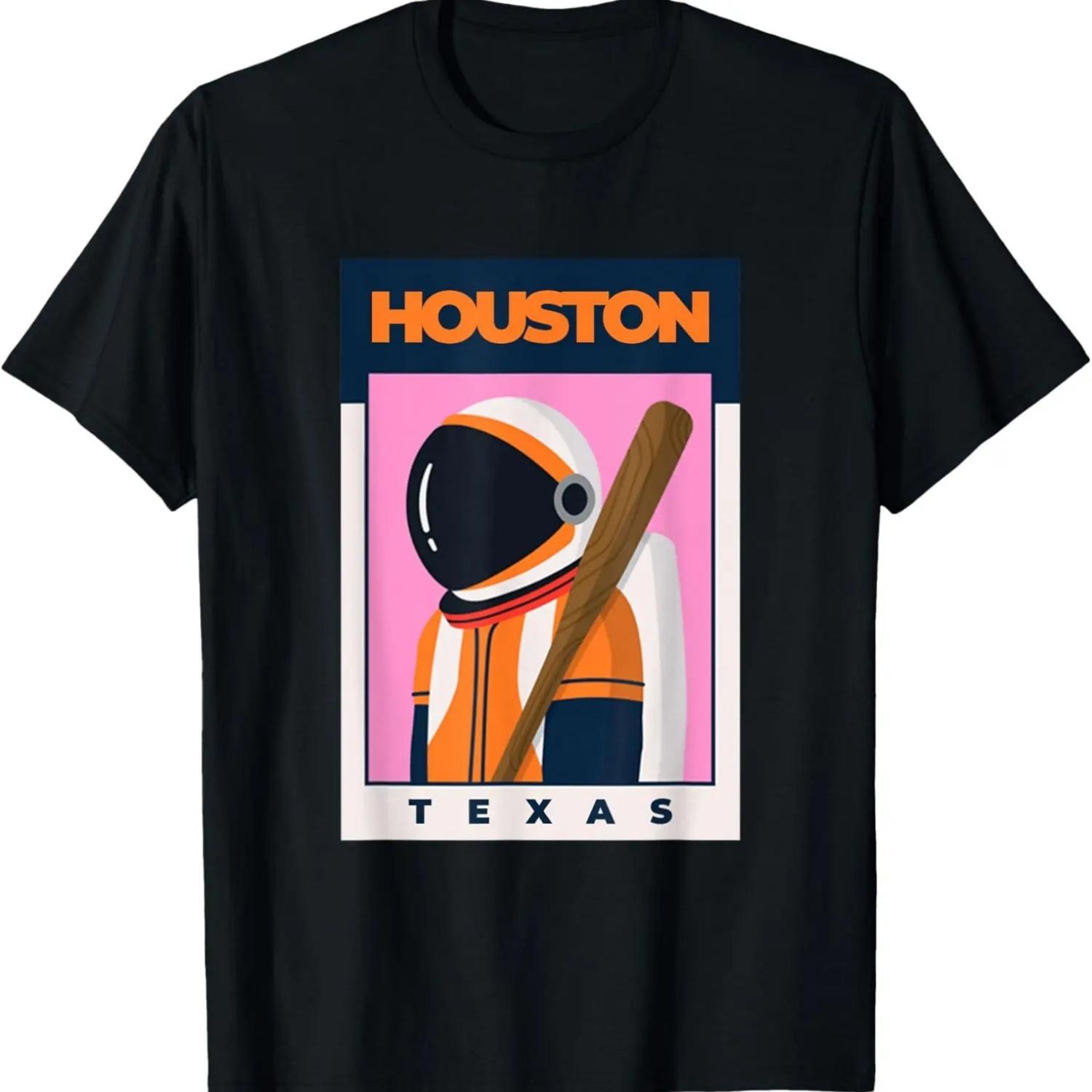 

Houston City Texas Houston Pride Souvenir T-Shirt S чёрный