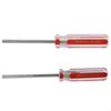 Models Hexagon Screwdriver Silver+Red Single Flat Head Hex Toys