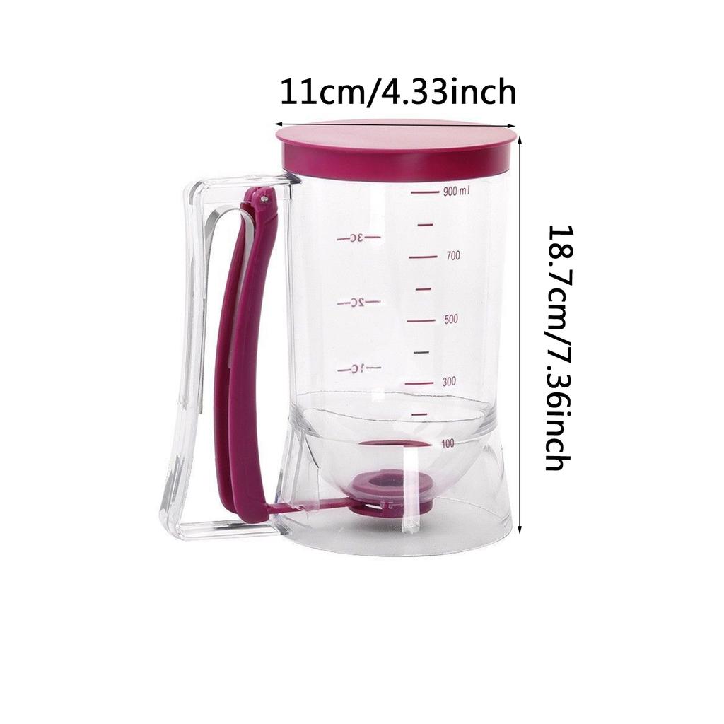 1PC Batter Separator Dispenser Cup Cake Handheld Dispenser