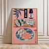 Retro Japanese Sushi Bar Poster Kitchen Food Posters and Picture Canvas Print Painting Dining Room Wall Decor Home Mural Cuadros