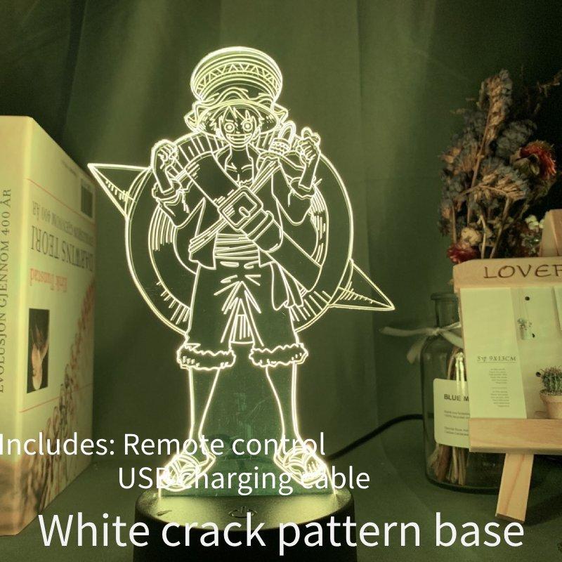 

Colorful Three Dimensional Series Acrylic Led Touch Night Light With Remote Control Style H