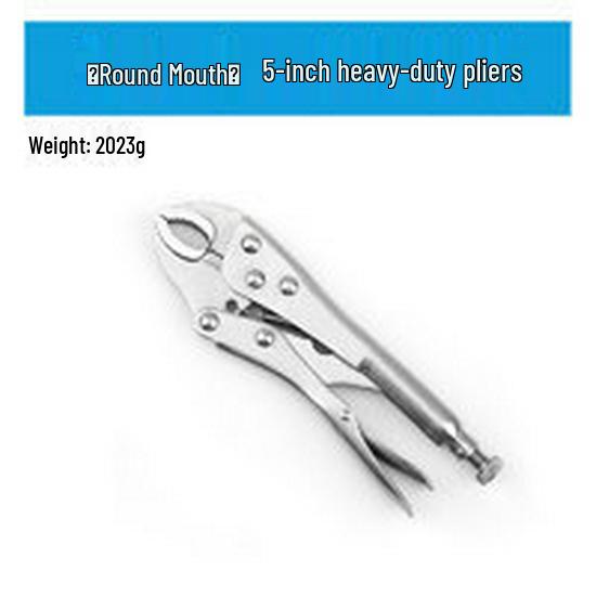 Multi-Functional Round Jaw Locking Pliers, Clamping and Labor-Saving Water Pipe Tool, Industrial Grade