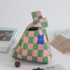 Women's Knitted Tote: Stylish Bucket & Woven Handbag – Perfect Gift for Girls