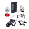 18+ Adult Taser Electro Stimulation Massage Masturbation Pulse Anal Butt Plug Estim Penis Ring Nipple Sucker Clamps Electroshock