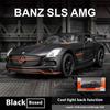 1/32 Scale Diecast Benz SLS AMG Alloy Super Sports Car Model Simulation Sound and Light Toy Holiday Gift for Friends Collect