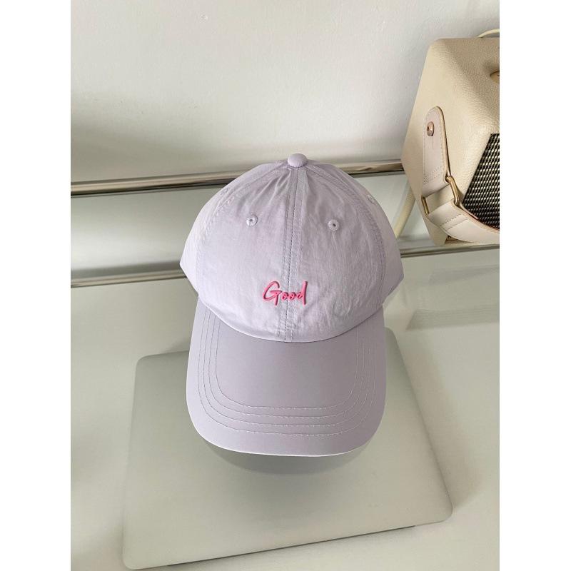 Letters Quick Dry Breathable Baseball Hat for Women Spring and Summer Cool Outdoor Sunshade Couple Baseball Cap