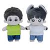 High Neck Sleeveless T-shirt for 10cm-20cm Dolls - Versatile Cotton Plush Fabric
