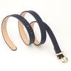 Cintura da donna in pelle PU stile coreano - Semplice cintura decorativa per jeans