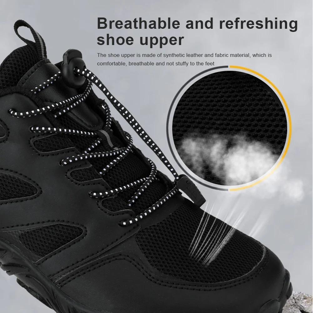 1 Pair Summer Wading Hiking Shoes for Men Women Outdoor Trail Running Sneakers Breathable Sports Trekking Beach Barefoot Shoes