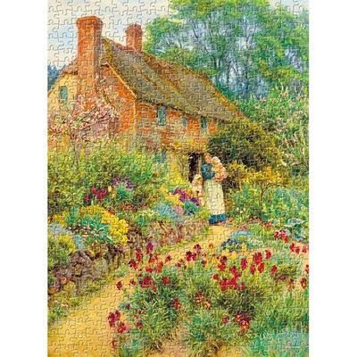 Mountainside Cabin Jigsaw Puzzle HS500-114, Korean Popular Puzzles