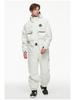 Unisex Waterproof One-Piece Ski Suit, Loose Fit, American-Style, Warm for 24-25 Snow Season