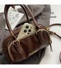 Women's 2024 Retro Handheld Crossbody Bowling Bag: Versatile & Stylish Design