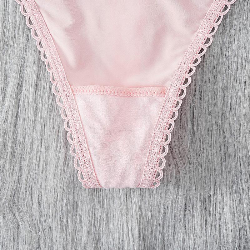 Sexy Lace G String Panties Low Waist Transparent Hollow Out T Back Comfortable Transparent Knickers