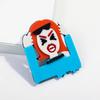 Cute Abstract Lady Acrylic Brooches Pins for Women Personalized Funny Cartoon Girls Figure Resin Badge Jewelry Accessories Gifts