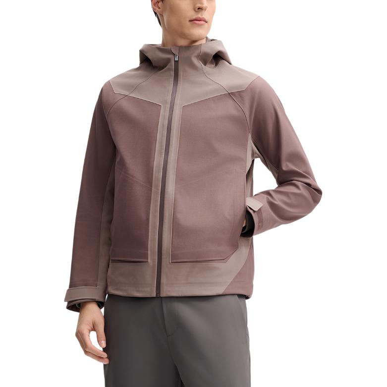 Fila Blue Series Fashion Comfortable Versatile Hooded Jacket Men Jackets Brown F11M512706F-WI