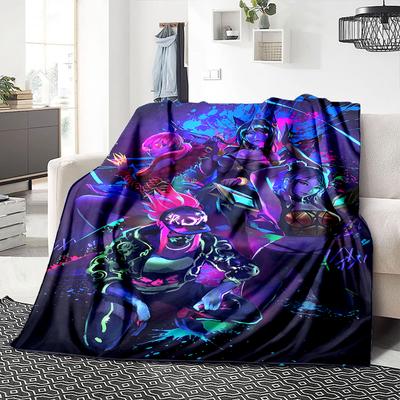 Cyberpunk Heroes Blanket Soft Throw Blanket For Home Bedroom Bed Sofa Travel Office Solid Christmas Blanket