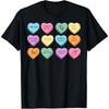 Pregnancy Announcement Hearts Candy Valentines Baby Reveal Cotton Men T Shirt