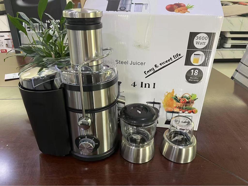 CrossBlender 2-in-1 Juicer & Mixer: Multifunctional Baby Food and Fruit Processor