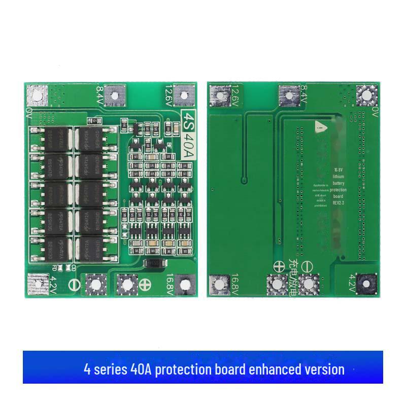 Balanced/Enhanced 3/4 Series 40A-60A Li-ion Battery Charger Protection Board for Power Tools