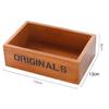Rectangular Jewelry Box Wooden Storage Bin Large Capacity Cosmetics Box  Dessert