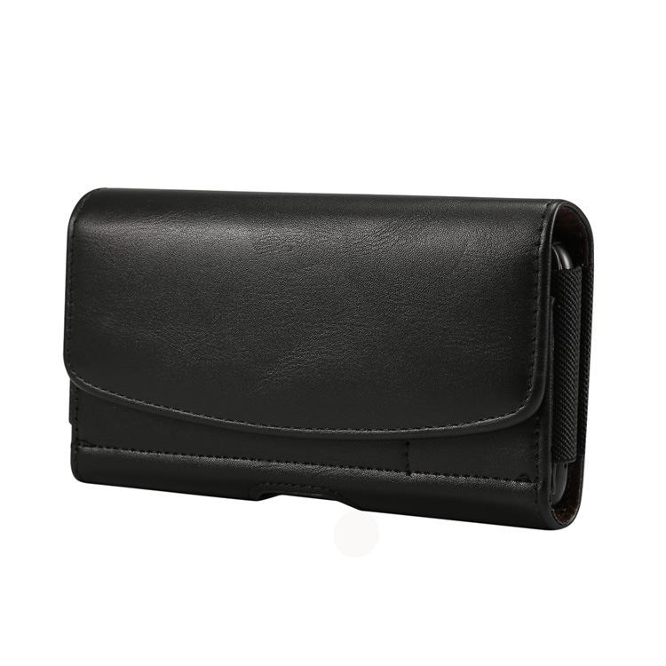 Multi-Functional Leather Phone Waist Pack for Men - Magnetic, Belt-Friendly, Back Buckle Design