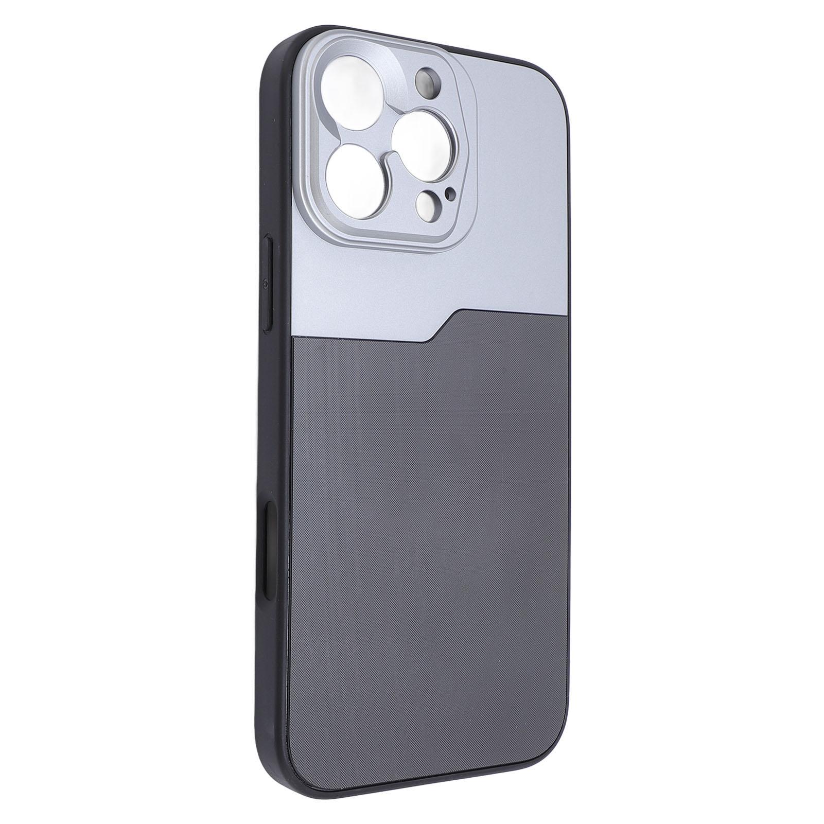 

17MM Thread Phone Case for 16 Pro Max Aluminum PC TPU Phone Protective Case with 17mm Lens Mount for Macro Telephoto