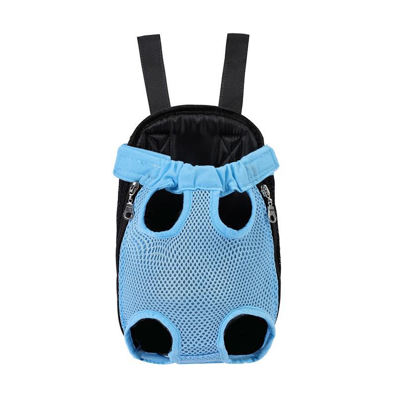 Portable Mesh Backpack for Small & Medium Dogs and Cats - Breathable Travel Carrier