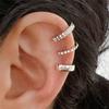 2026 Fashion Ear Cuffs Without Piercing Ear Clip Earrings Non-Piercing Fake Cartilage Earrings For Women Jewelry Gifts